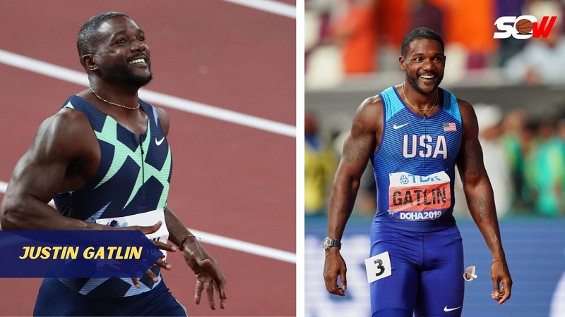 Justin Gatlin is one of the Top 10 Ranked Fastest Runners in The World