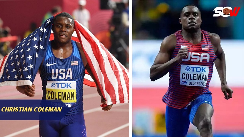 Christian Coleman is one of the Top 10 Ranked Fastest Runners in The World