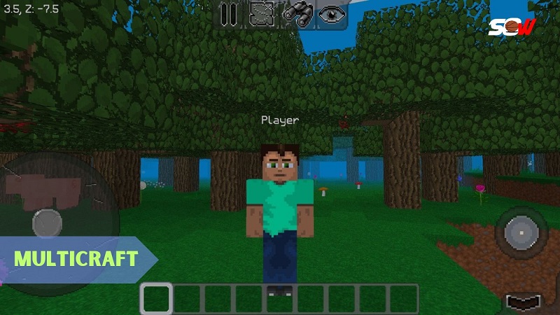 Multicraft is one of the Top 5 Best Games Like Minecraft
