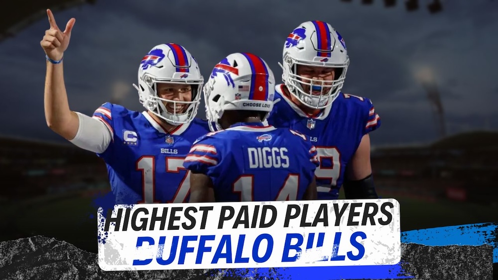 Top 5 Highest paid Players of Buffalo Bills with Net Worth