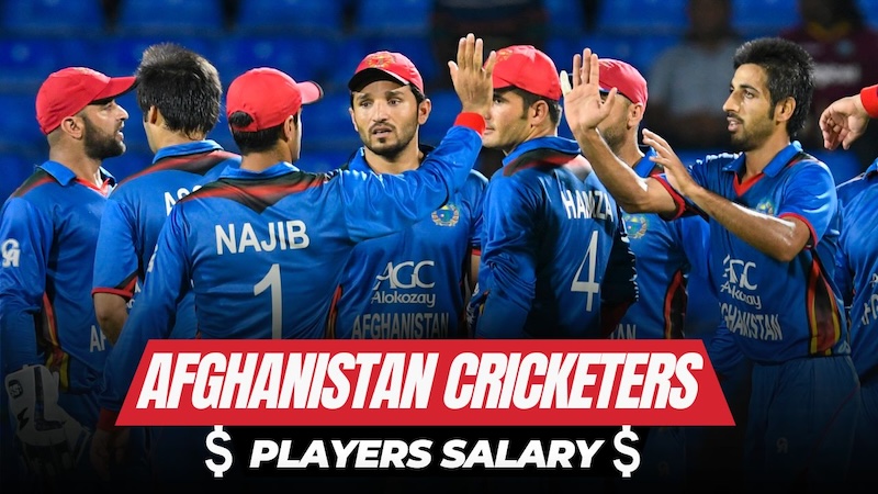 Afghanistan Cricketers Salary: How Much get paid players & Staff