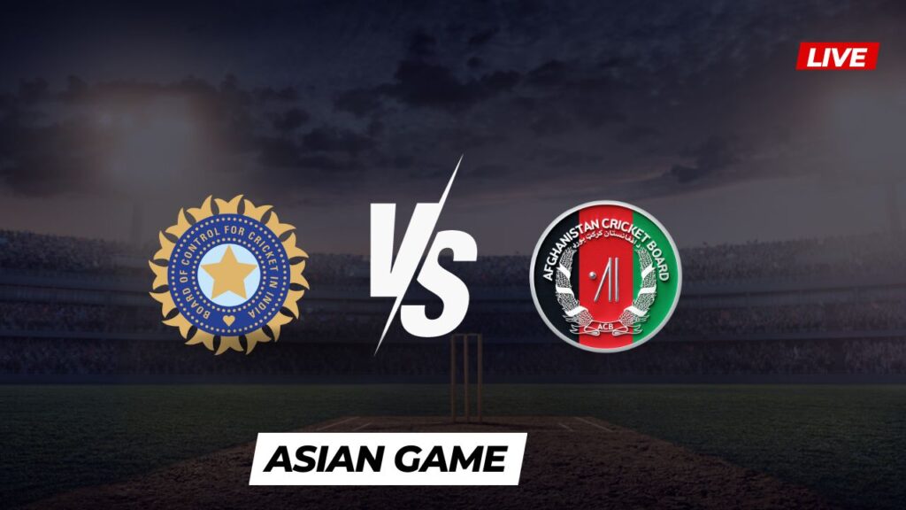 DD Sports To Telecast India vs Afghanistan Final Matches in Hindi Language India only Asian Games Mens T20I 2023