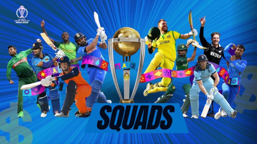ICC Cricket World Cup 2023 All Team Squads: Captain, and More