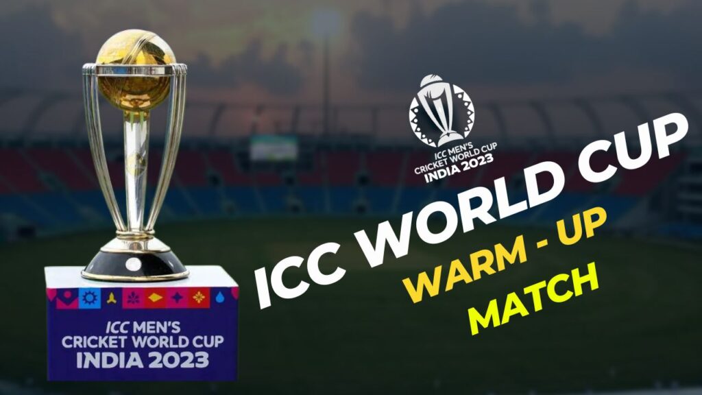 ICC World Cup 2023 warm-up Live Telecast, Schedule, Squads